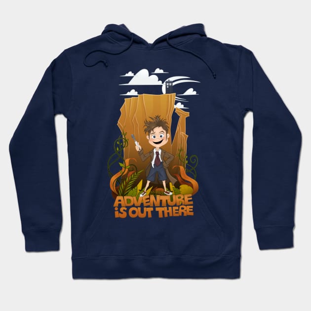 Adventure is out there Hoodie by BlancaJP